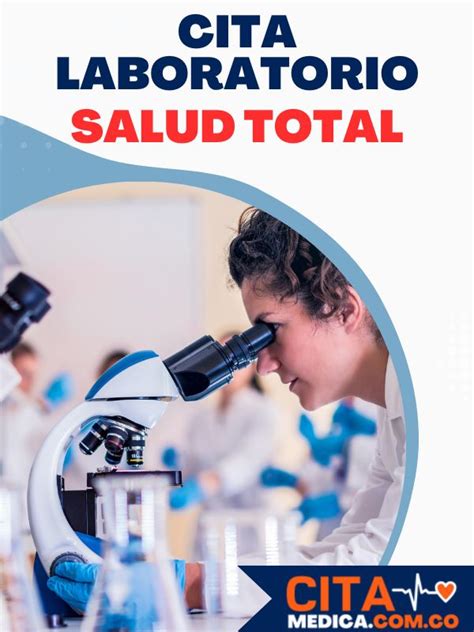 laboratorio salud total citas|Salud Total EPS